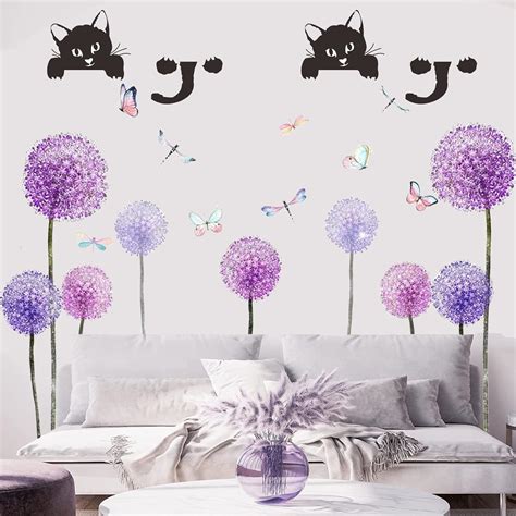 Wandtattoo Pusteblume L Wenzahn Wohnzimmer Wandsticker Blumen