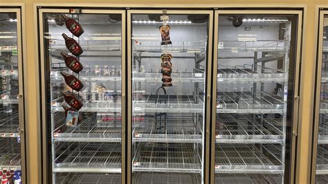 grocery store shortages        reasons  npr