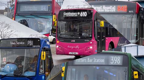 Buses At Potters Bar Station 22nd December 2023 YouTube