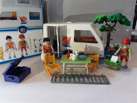 PLAYMOBIL VINTAGE 3236 Caravane Complet 2001 EUR 25 00 PicClick FR