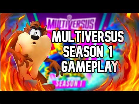 Multiversus Season 1 Gameplay 96 Tune Squad Taz YouTube