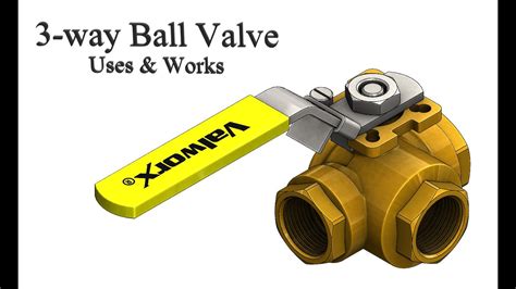 Three Way Ball Valve Uses Works YouTube