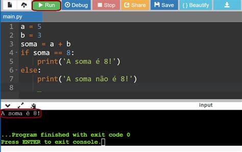 O Seguinte Constructo Da Linguagem Python Representa O Condicional Simples