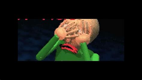 Baldi Crying Conputer Game Youtube