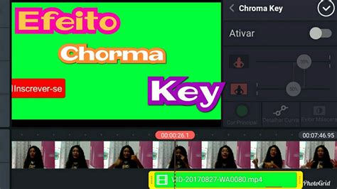 Efeito Chroma Key No Kinemaster Tutorial Youtube