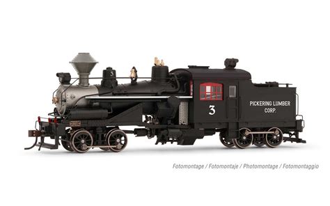 HR2881S Rivarossi HO Heisler Steam Locomotive 2 Truck Model