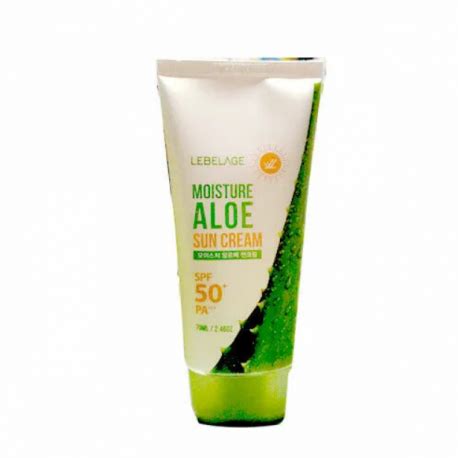 Солнцезащитный увлажняющий крем с экстрактом алоэ LEBELAGE Moisture Sun ...