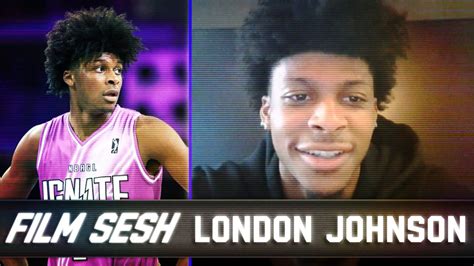 The G League Ignites London Johnson Breaks Down His Film 2024 NBA