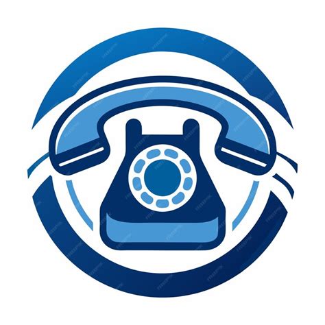 abstract phone call logo design  colorful shapes premium ai