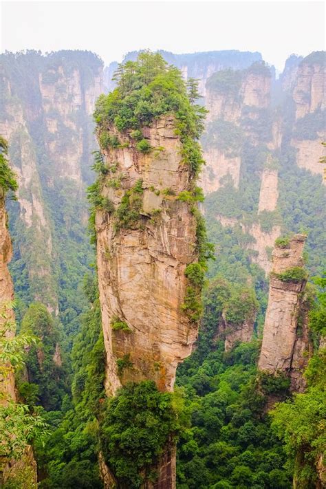 Avatar Mountain Zhangjiajie S National Forest Park Stock Photo Image