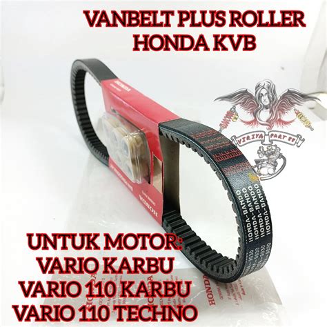 Jual VANBELT V BELT PLUS ROLLER HONDA KVB KUALITAS ASLI ORIGINAL HONDA