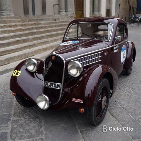 Fiat Cs Balilla Berlinetta Aerodinamica Disegnata Dal Vento