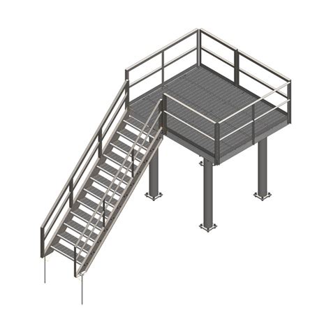 elevated platform  stairs electro mechanical industries