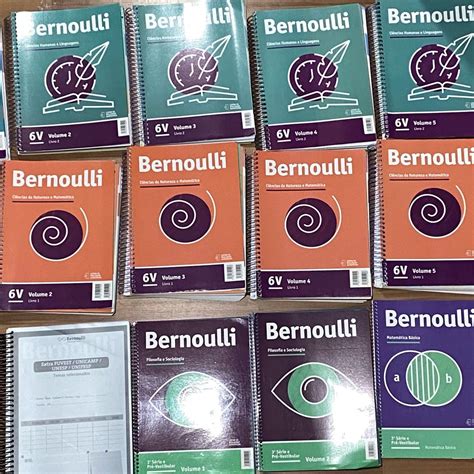 Apostila Bernoulli 2021 6v Livro Bernoulli Usado 80826129 Enjoei