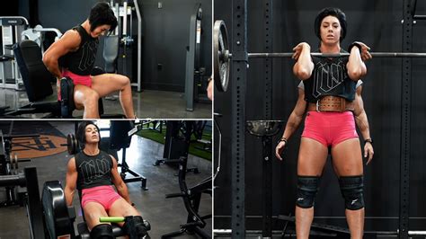 Bodybuilder Dana Linn Bailey Crushes A High Volume Complete Leg Day