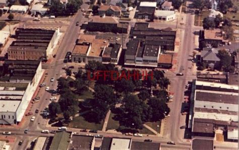 Town Square Paola Ks Land Deeded By Peoria Indians In 1855 United