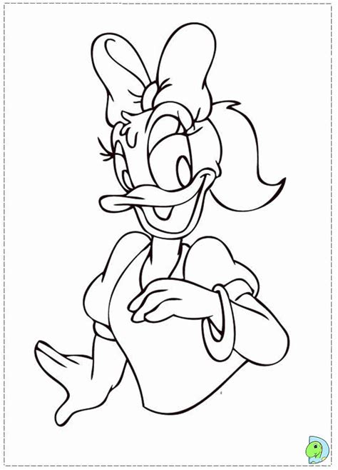 Daisy Duck Coloring Pages To Print Coloring Home