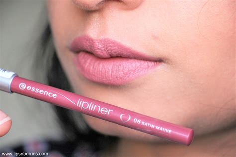 Essence Lip Liner In Satin Mauve Your 2 Nude Lipstick Lips N Berries