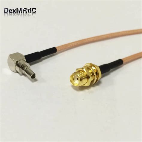 RF SMA Switch CRC9 Pigtail Cable SMA Female Bulkhead Connector Switch ...