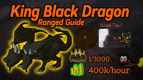 Osrs King Black Dragon Ranged Guide Youtube