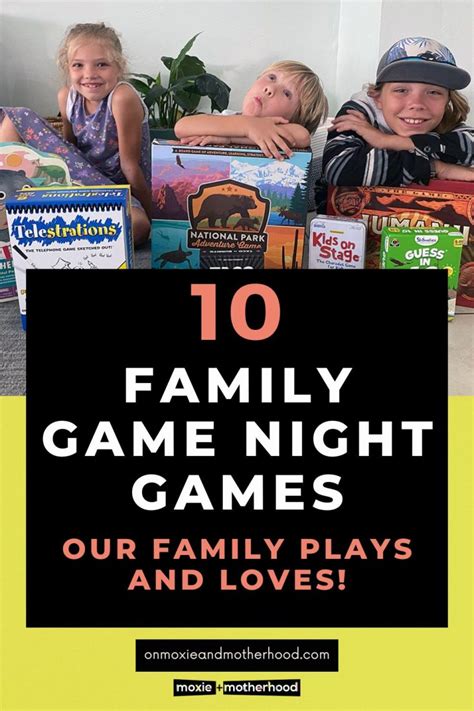 10 Best Family Game Night Games We Actually Play - On Moxie and Motherhood