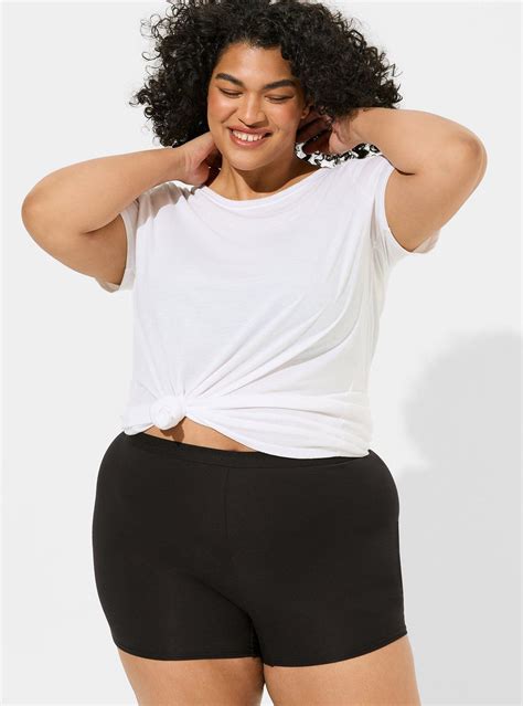 Plus Size Cotton High Rise Shortie Panty Torrid