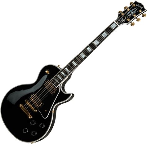 Gibson Custom Shop Les Paul Custom Ebony Solid Body Electric Guitar Black