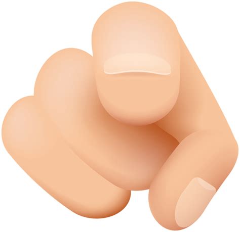 Finger Pointing At You Png