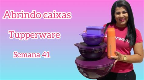 ABRINDO CAIXAS TUPPERWARE SEMANA 41 VITRINE 11 2022 GRAZI Ribeiro