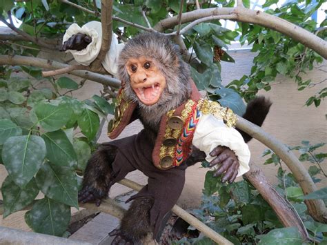 Jack The Monkey From Pirates Of The Caribbean Poseable Doll Etsy