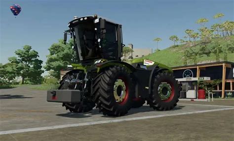 Claas X Rion V Fs Mod Farming Simulator Mod