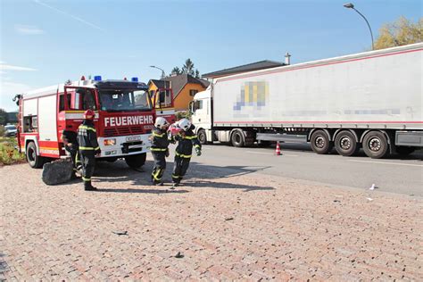 FF Brunn am Gebirge Spektakulärer Unfall im Ortsgebiet