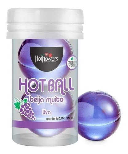 Hot Ball Bolinha Explosiva Sabores Esquenta Esfria Lubrifica Mercadolibre