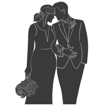 Pre Wedding Silhouette Wedding Day Wedding Art Wedding Couple Png