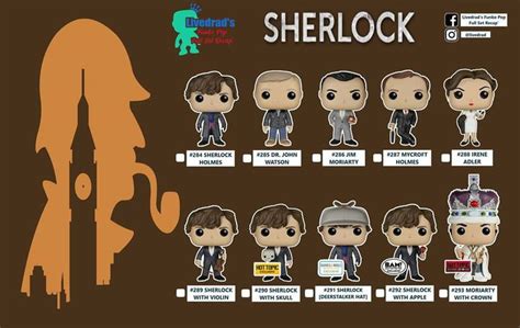 Sherlock Funko Pops Collection