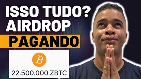 Novo Airdrop Zbitcoin Pagando Na Hora Milh O De Token