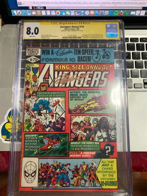 Avengers Annual Cgc Ss Chris Claremont Signed Hobbies Toys