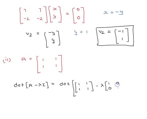 SOLVED In Each Of Problems 1 8 Find The Eigenvalues And Cor