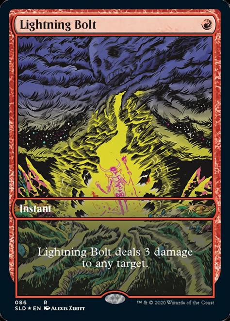 Alpha Lightning Bolt Mtg