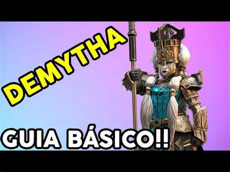 Demytha Guia Basico Maestrias Como Equipar E Onde Usar Raid