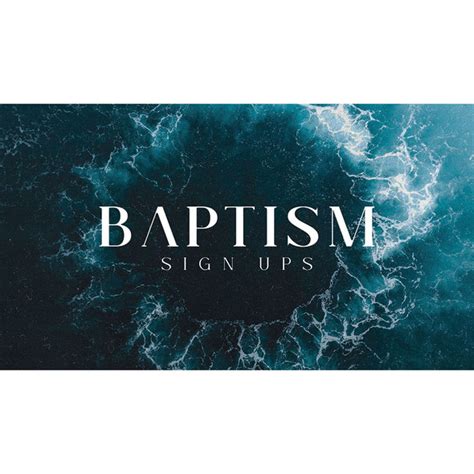 Believer S Baptism