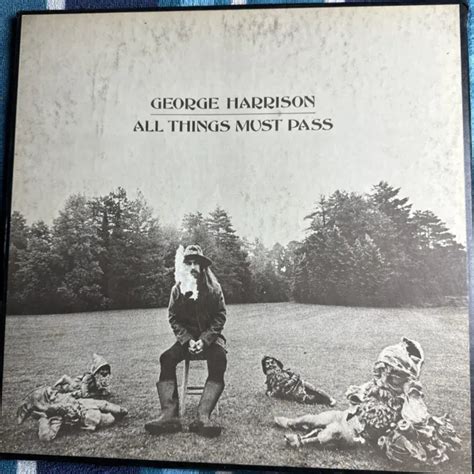 GEORGE HARRISON - All Things Must Pass - Coffret OG 1970 - APPLE ...