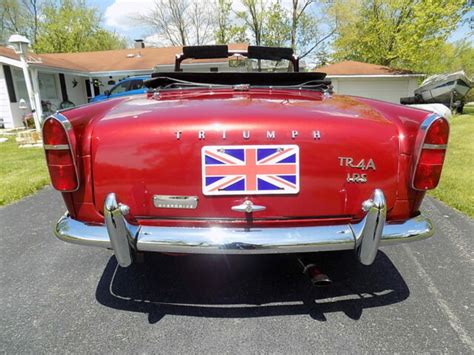 1967 Triumph TR4A IRS Overdrive Beautifully Restored Rust Free