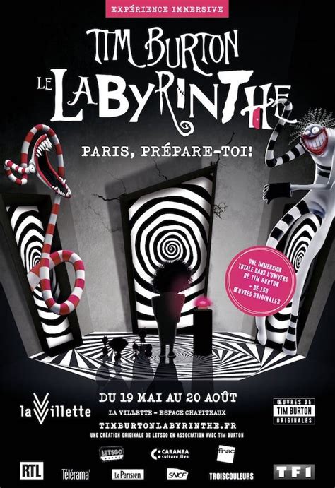 Exposition Tim Burton Le Labyrinthe La Villette Billets Et Infos