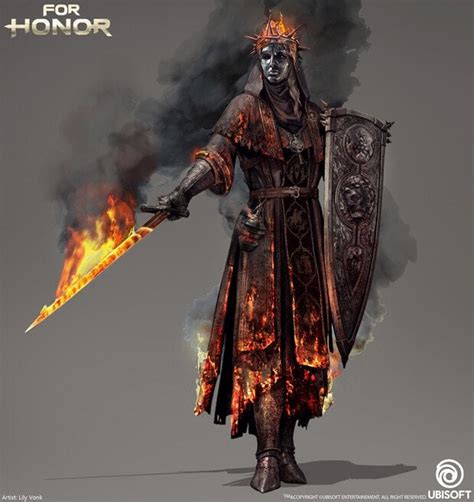 For Honor Black Prior Premium Skin By Lily Vonk Rimaginarywarriors