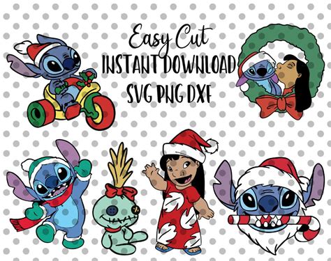 Stitch Christmas Stitch Svg Lilo Svg Lilo Stitch Clipart Etsy Hot Sex Picture