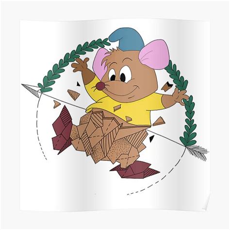 "gus gus mouse color mosaic" Poster for Sale by alexouilleu | Redbubble