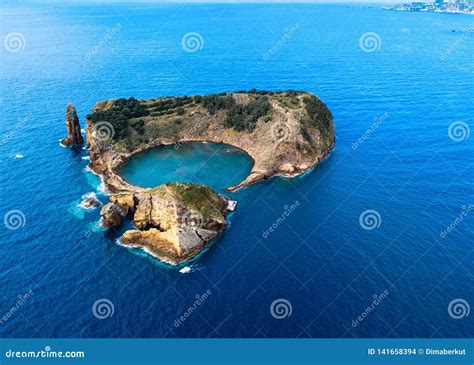 Islet Of Vila Franca Do Campo, Azores, Portugal Stock Photo ...