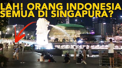 Begini Jadinya Kalo Jalan Kaki Di Singapura Tengah Malam Singapore Vlog