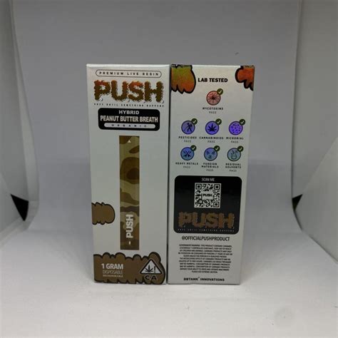 Peanut Butter Breath Push Cartridges